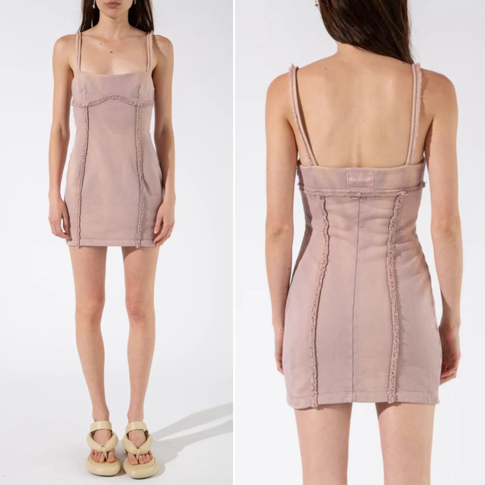 NWT Off-White Laundry Fleece Mini Dress IT 40 Small